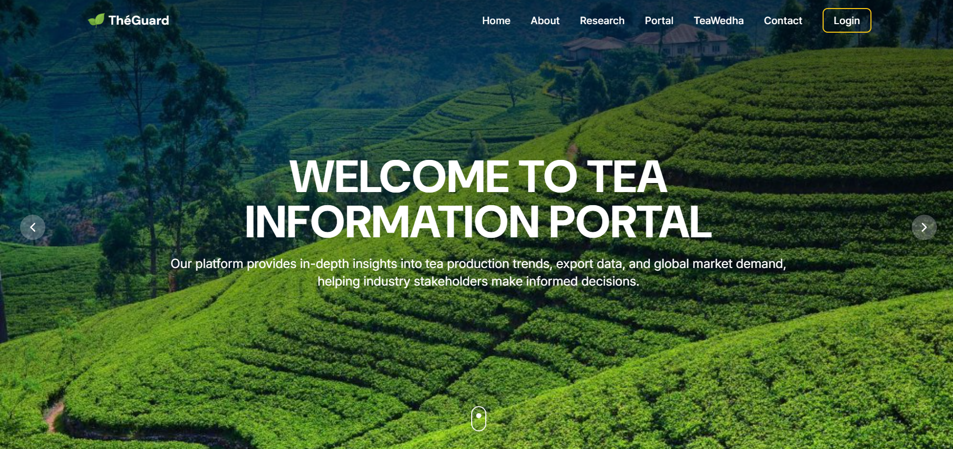 Tea Export Enhancement Portal